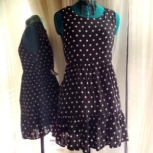 Urban Outfitters Lined Polka Dot Dress - Med